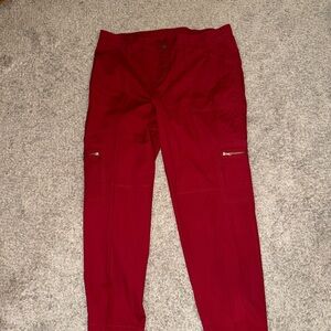 MAKE AN OFFER! 

Vibrant Red Cargo Pants